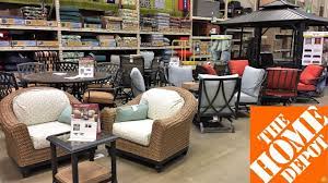 Save money online with outdoor furniture deals, sales, and discounts april 2021. Home Depot Outdoor Patio Furniture Summer Home Decor Shop With Me Shopping Store Walk Through 4k Youtube