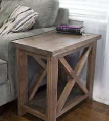 Side Table Solid Wood Side Table Side Table Wood Farmhouse Furniture You can either go for metal or wood tables with or without upholstery depending on the furniture and your home decor.