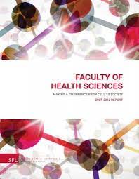 5 Year Report Faculty Of Health Sciences Simon Fraser University