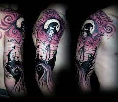 Top 95 Nightmare Before Christmas Tattoo Ideas 2021 Guide Christmas Tattoo Nightmare Before Christmas Tattoo Nightmare Before Christmas Tattoo Ideas
