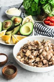 Whole30 Avocado Salad Chicken Wraps Recipe Sugar Cloth Recipe Wrap Recipes Chicken Salad Wrap Recipe Chicken Wrap Recipes