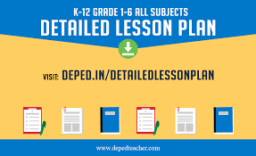 Detailed Lesson Plan First Quarter Grade 1 6 All Subjects Deped Teachers Club