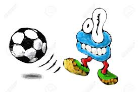 43.594 sport, summer, fußball, mädchen, vektor 12kb 273x194: Lustige Fussball Spieler Als Karikatur Gesicht Monster Mit Beinen Lizenzfrei Nutzbare Vektorgrafiken Clip Arts Illustrationen Image 36801445