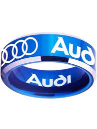 Audi Logo Ring Audi Jewelry Weddingring Anniversary Giftideas New A3 A4 A5 A6 A7 A8 R8 Audi Q Nissan Logo Audi Logo