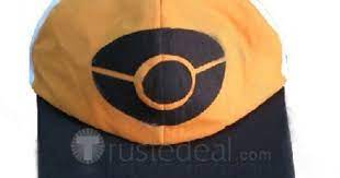 Pokemon Touya Hilbert Cosplay Hat Cap Blue Bags Cosplay Cosplay Costumes