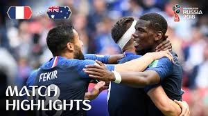 France's 2018 world cup squad : France V Australia 2018 Fifa World Cup Match Highlights Youtube