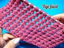 Punto mariposa tejido en crochet fácil de tejer. Tejer Punto Muy Facil A 2 Agujas Youtube Tejidos De Punto Puntadas De Ganchillo Agujas De Tejer