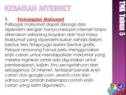 Pada tahap ii, teknologi maklumat dan komunikasi (tmk) diajar sebagai satu mata pelajaran sebagai persediaan ke sekolah menengah. Ppt Etika Penggunaan Internet Powerpoint Presentation Free Download Id 6078112