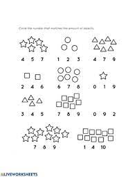 Visitors are always asking me if i have printables for certain themes or topics and my answer is usually somewhere. Numbers Pre K Interactive Worksheet