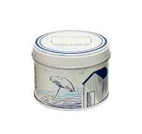 OEM ODM Custom Tinplate Storage Container Round Metal Jar ...