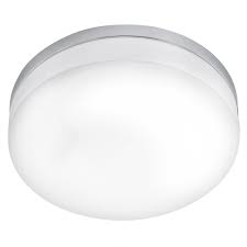 Badezimmer deckenleuchte magnolia ø 29cm. Badezimmer Deckenleuchte Led Lora In Chrom Glas Opal Matt Weiss 24w O 42cm Myleuchte Com