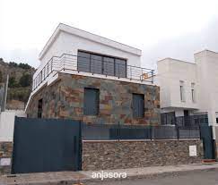 Decorar el frente de mi casa en navidad. Baldosas De Piedra Multicolor Para Fachadas