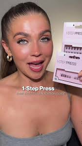 The easiest application guide you need 🤩 @mollyjacks_ applying Wispy  Volume pre-glued clusters from our 1-Step Press™️ collection using the full  kit. Lasts up to 5 days 🙌 #fyp #1steppress ...