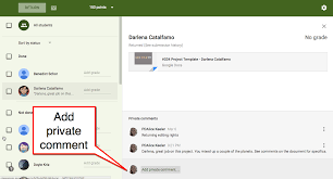 Add Private Comment In Google Classroom Google Classroom Teacher Tech Classroom