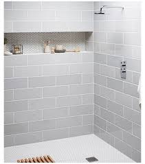 Welcome to our gallery of wall niche ideas including living room, bedroom, kitchen and bathroom designs. Recessed Tile Shower Shelf Recessedtileshowershelf Bathroom Remodel Shower Shower Tile Bathroom Shower Tile