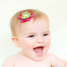 Sequined Hair Flower Clips