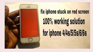 Virus or malware attack through an update or restore can make iphone stuck on red screen. How To Fix Iphone Stuck On Red Screen Youtube