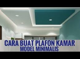 Terlepas dari model plafon minimalis yang diminati, desain plafon minimalis bisa dijadikan referensi plafon minimalis. Cara Buat Plafon Kamar Tidur Minimalis Youtube