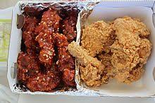 Kedua ayam ini enak, hanya saja perbedaannya terletak pada bagian kulitnya. Korean Fried Chicken Wikipedia