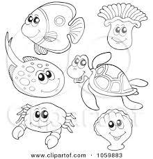 Search through 623,989 free printable colorings at getcolorings. Royalty Free Rf Clipart Illustration Of A Coloring Page Outline Of A Happy Ray By Visekart 231389