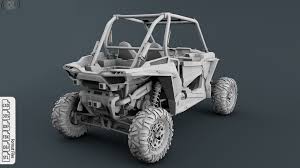 Polaris Ranger Rzr 1000 3d Model In 2020 Polaris Ranger Rzr 1000 Rzr