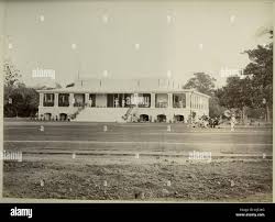 A British bungalow in India from the ...