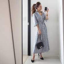 星玲奈 zaraのワンピース ファッションアイデア 夏 ファッション ワンピース
