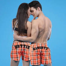 This is naughty hotties by bryan halzyer on vimeo, the home for high quality videos and the people who love them. Naughty And Hottie Matching Check Couple Boxer