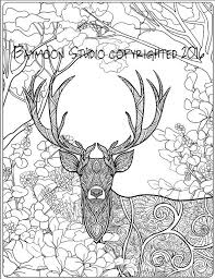 Supercoloring.com is a super fun for all ages: Deer In The Woods Coloring Page Animal Coloring Pages Coloring Pages Coloring Books