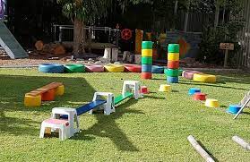 Help them work it off with an obstacle course. Town Fair Tire Fun Tire Obstacle Courses