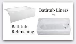 Material and size can also affect th Pros Cons Of Bathtub Refinishing Vs Installing A Bathtub Liner Insert Things You Should Know Before Deciding Which Bathtub Liners Refinish Bathtub Bathtub