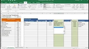 Calculations can also be done quickly and easily with the use of spreadsheets as every cell in a spreadsheet can be programmed with the appropriate formula. Business Expenses Template Overhead Expenses Tracking Youtube
