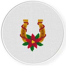 Browse by theme and level to find the design of your dreams! Festive Horseshoe Cross Stitch Pattern Cross Stitch Patterns Free Cross Stitch Charts Cross Stitch