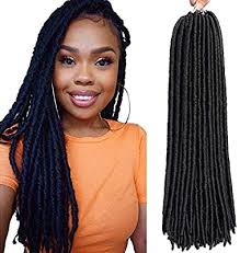 Crocheting is a common way to start new dreadlocks, maintain existing dreadlocks, and blunt the ends. Amazon Com 6 Packs Lot Dreadlocks Crochet Braids Soft Faux Locs Crochet Hair Synthetic Braiding Hair Bomba Dreadlocks Faux Locs Soul 18inch Goddess Locs Crochet Hair Braids 18inch 1b Beauty