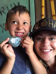 The girls went to church in Tahiti.