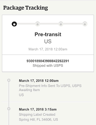Pre Transit For 3 Days What S This Mean Usps
