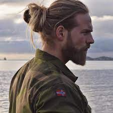 This hybrid hairstyle is a blend of the slicked back undercut and regular man bun. 21 Man Bun Styles Keep Your Long Hair Pulled Back Looking Stylish