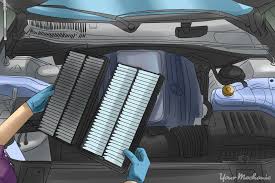 These filters are usually rectangular in shape, and relatively flat in order to slot easily into a narrow housing. How To Replace Your Air Filter Yourmechanic Advice