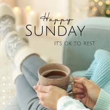 Sunday vibes: It's ok to rest. Pause from the hustle. Sit with loved ones. Cherish the time. Thank God for the week. Happy Sunday. ✨