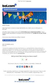 E Commerce Bol Com Niet De Verjaardag Van De Klant Maar Het Jubileum Van De Klantrelatie Gefeliciteerd Verjaardag Ecommerce