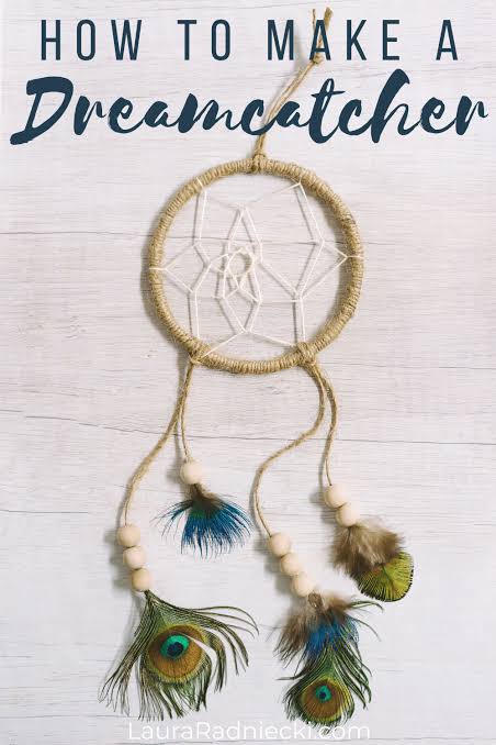 How to Make a Dreamcatcher | DIY Craft Tutorial Making Dream Catchers