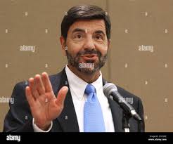 The Rev. Timothy Halverson speaks at a dinner during the 217th General  Assembly of the Presbyterian Church (U.S.A.) at Birmingham, Ala., Thursday,  June 15, 2006. Halverson is a candidate to be moderator,