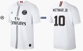 Neue psg trikot gr.l , saison 20/21 mbappe 7. Psg Trikot Herren 2018 2019 Third White Ucl Neymar Jr 10 L Amazon De Sport Freizeit