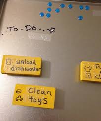 Diy Accessible Job Chart At Home For Children With Visual