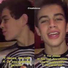 Hii i m back hayes grier benjamin hayes grier boys cute. Image 3142655 On Favim Com