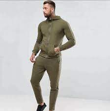 Sports Khaki Tracksuits For Men Custom Logo Skinny Fitted Cotton Tracksuit  Joggers Mens Green Blank Gym Jogger Sweat Suit - Buy Army Green Suit  Men,Plain Tracksuits For Men,Wholesale Blank Tracksuits Product on