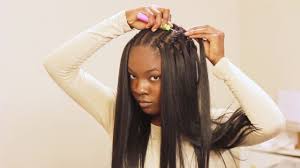 The Biggest Concern When Rocking Crochet Braids With Straight Hair Is Making Sure Straight Hair With Braid Crochet Braids Straight Hair Haircuts Straight Hair