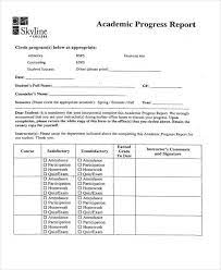 Here are 125 positive report card comments for you to use and adapt! Sample Academic Progress Report Template Sample Progress Report