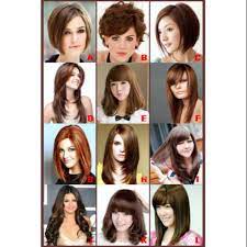 39+ gambar potongan rambut bob wanita, trend model! Poster Model Potong Rambut Wanita A3 Dan Laminasi Glossy Shopee Indonesia