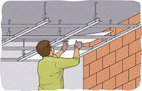 La pose d'un faux plafond, les étapes à suivre. Calcul Du Nombre De Fourrures Pour Un Plafond